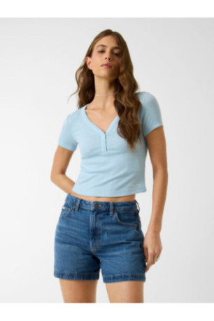 TShirt col V Guess jeans