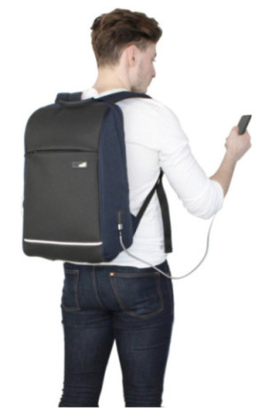 Sac pour ordinateur portable - Bleu foncé