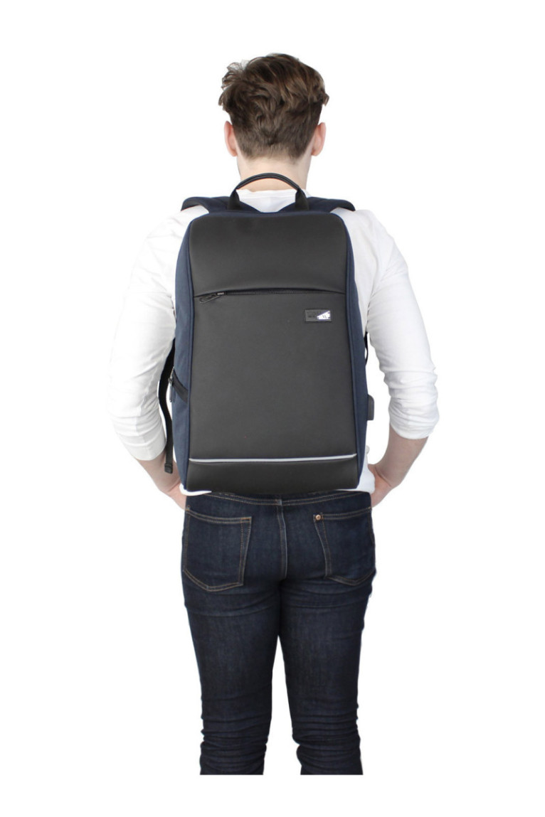 Sac pour ordinateur portable - Bleu foncé