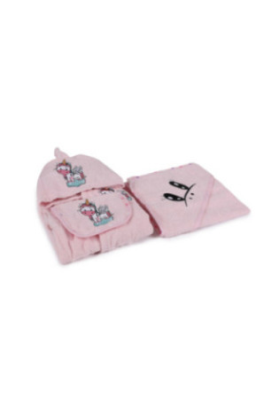 Ensemble de bain pour bébé - Rose