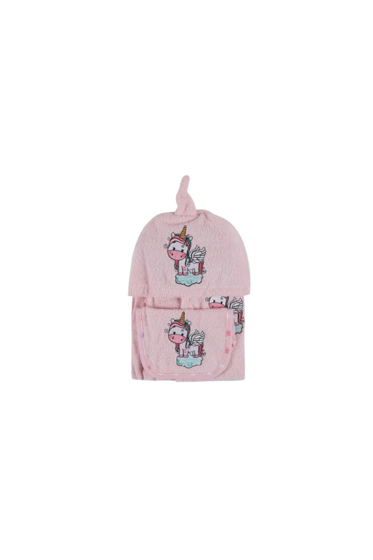 Ensemble de bain pour bébé - Rose