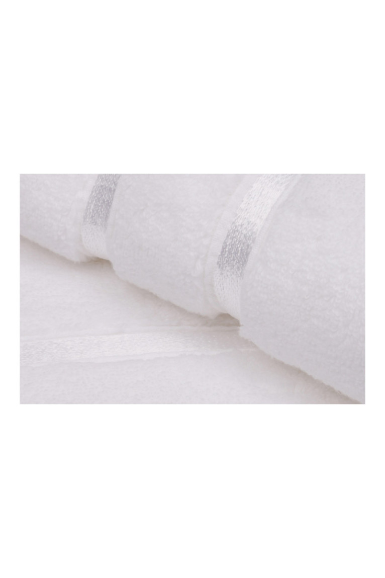 Ensemble de serviettes à main (2 pièces) - Blanc