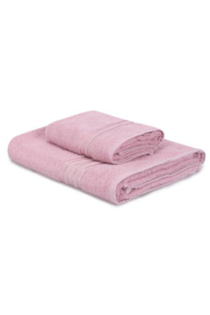 Ensemble de serviettes (2 pièces) - Rose
