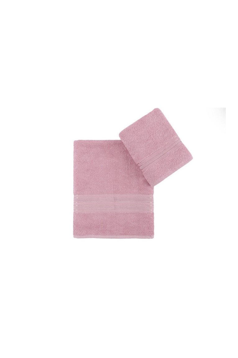 Ensemble de serviettes (2 pièces) - Rose