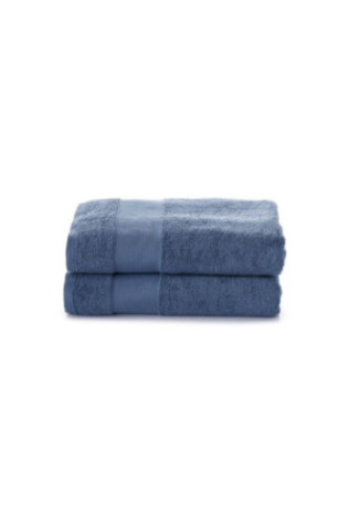 Ensemble de serviettes de toilette (2 pièces) - Bleu