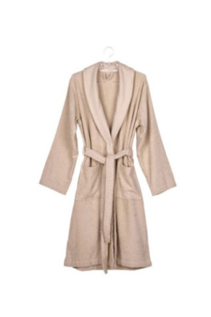 Peignoir de bain - Beige - Taille L/XL