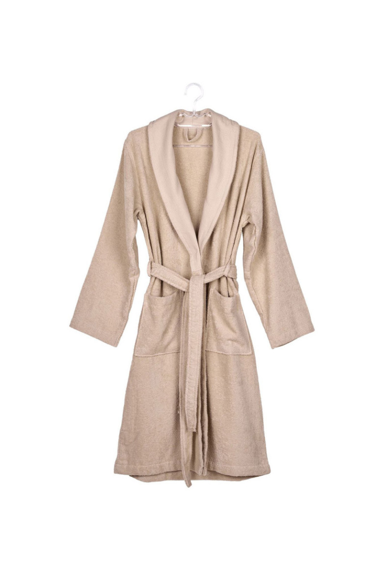 Peignoir de bain - Beige - Taille L/XL
