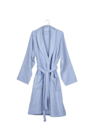Peignoir de bain - Bleu clair - Taille L/XL
