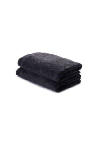 Ensemble de serviettes de toilette (2 pièces) - Noir