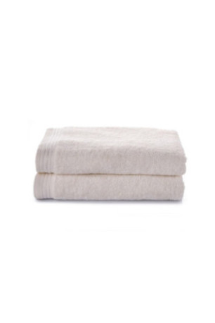 Ensemble de serviettes de bain (2 pièces) - Écru