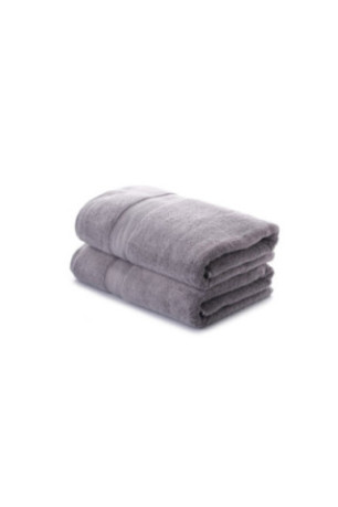 Ensemble de serviettes de bain (2 pièces) - Gris