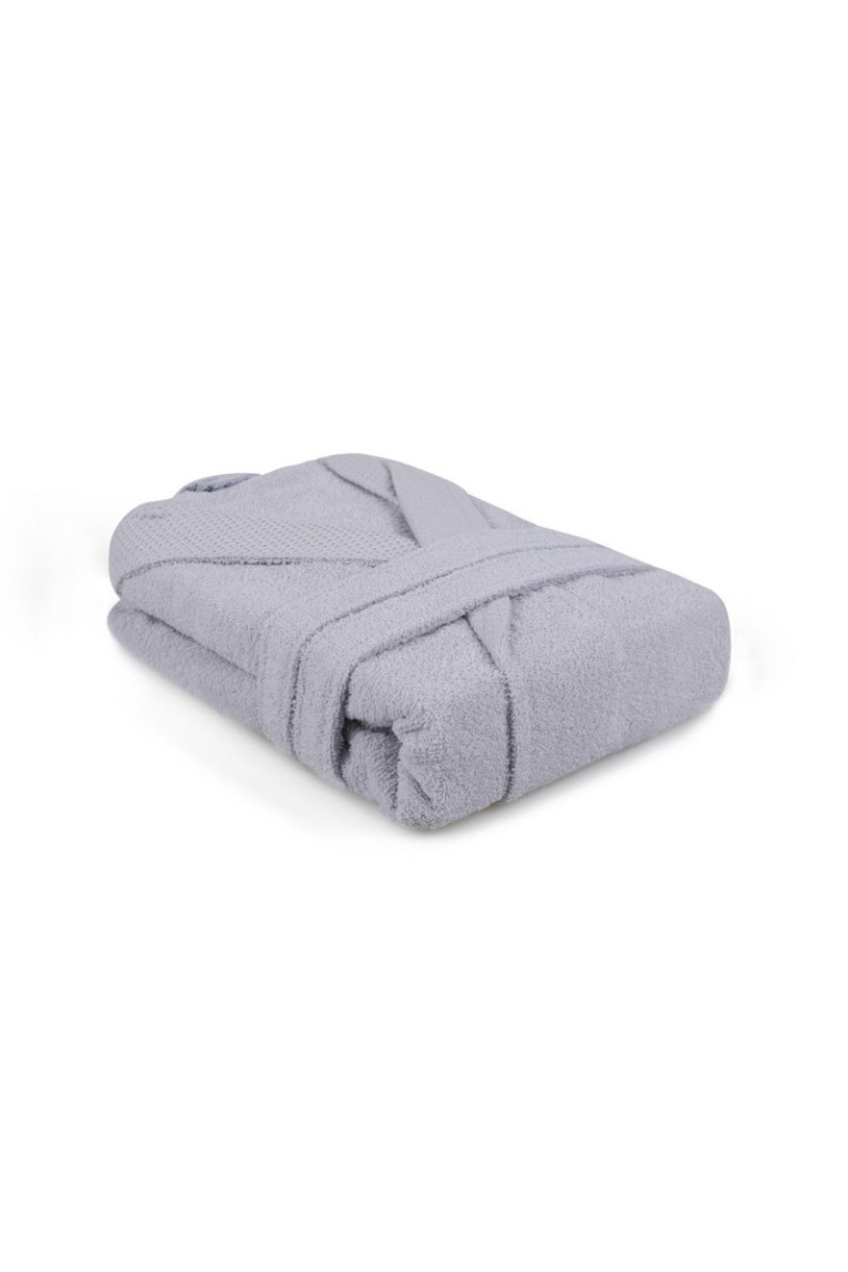 Peignoir de bain - Gris - Taille L