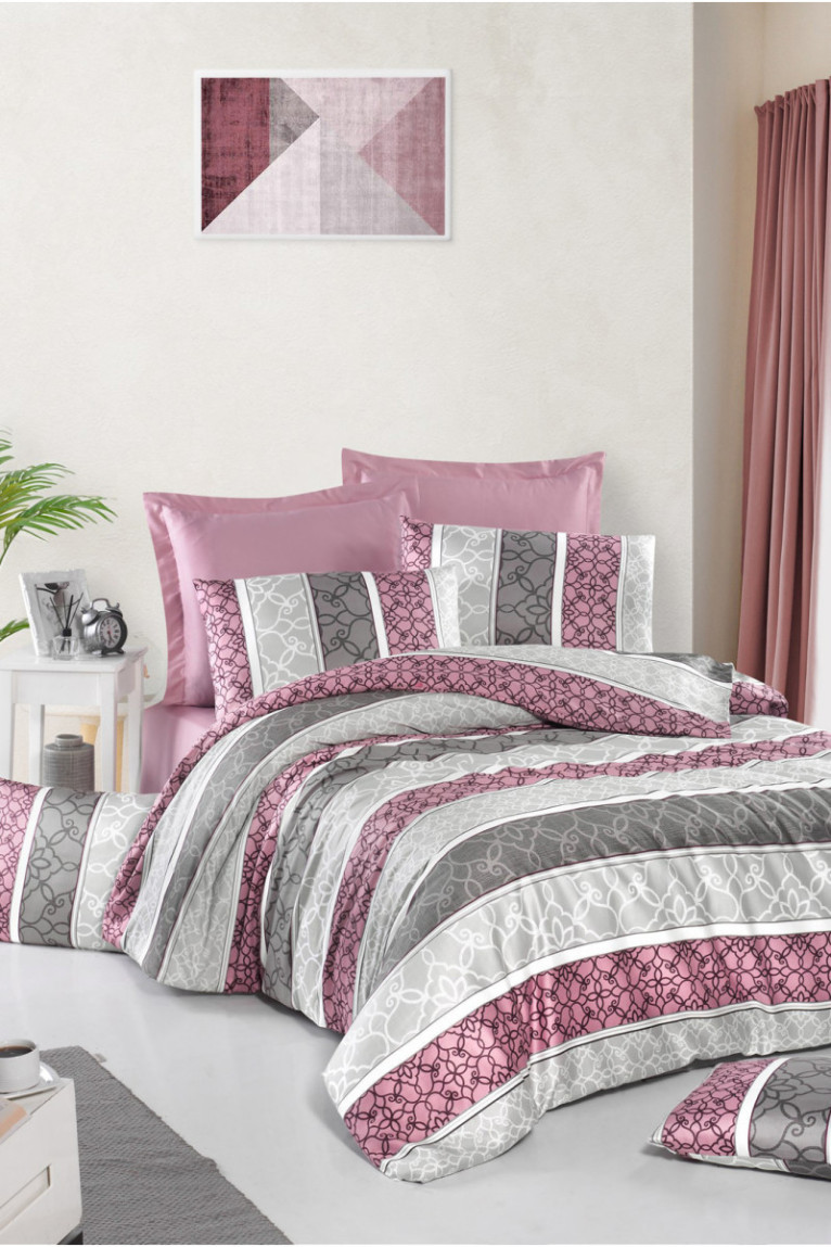 Ensemble de housse de couette en satin - 140x200cm