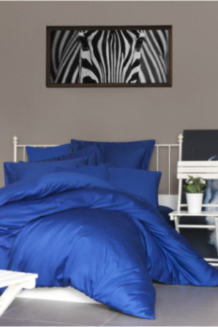 Ensemble de housse de couette en satin - 240x220cm