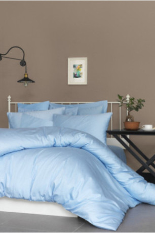 Ensemble de housse de couette en satin - 260x220cm