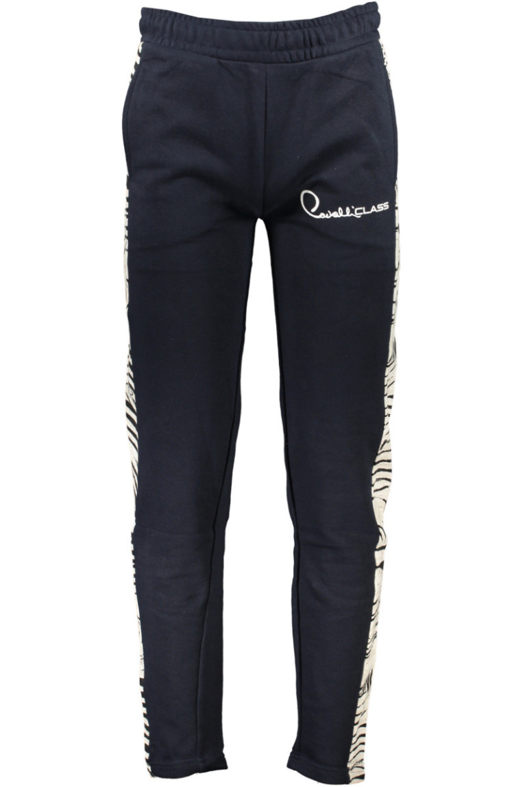 Pantalon de sport bleu Cavalli Class