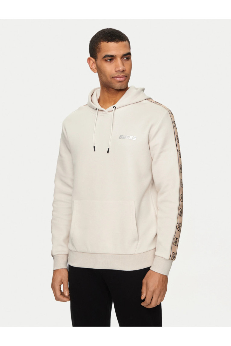 Sweat à capuche logo Guess jeans