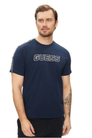 TShirt MC logo coton Guess jeans