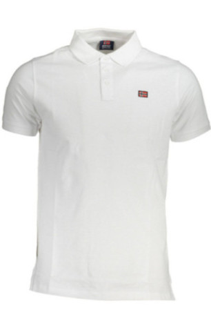 POLO HOMME NORVEGE 1963 BLANC MANCHES COURTES NORWAY 1963