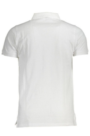POLO HOMME NORVEGE 1963 BLANC MANCHES COURTES NORWAY 1963
