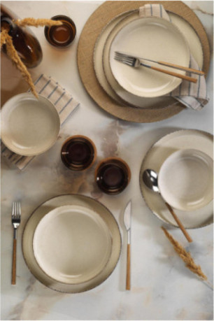 Service de table (12 pièces) - Cannelle