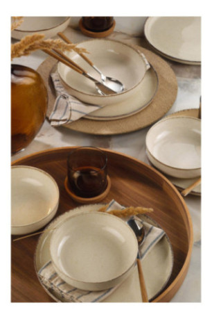 Service de table (12 pièces) - Cannelle