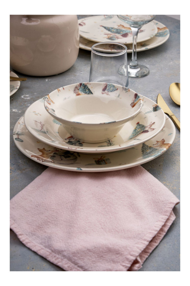 Service de table (24 pièces) - Multicolore