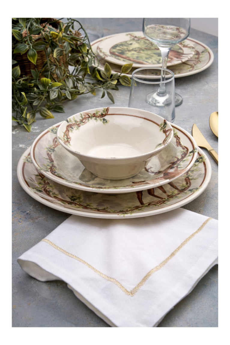 Service de table (24 pièces) - Multicolore