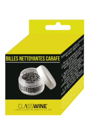 Billes pour nettoyer les carafes - Classwine