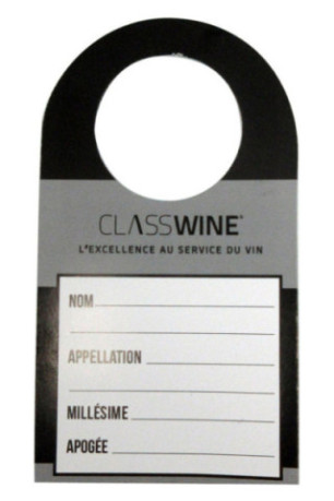 Lot 30 étiquettes cave - Classwine