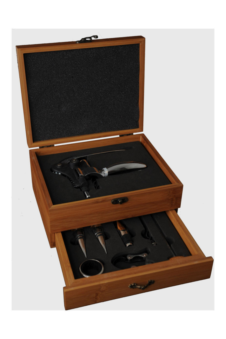Coffret bambou 8 pièces - Classwine