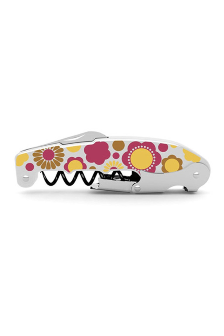 Kit smart et fun hippie : 1 tire-bouchon et 8 marque-verre assortis. - Classwine