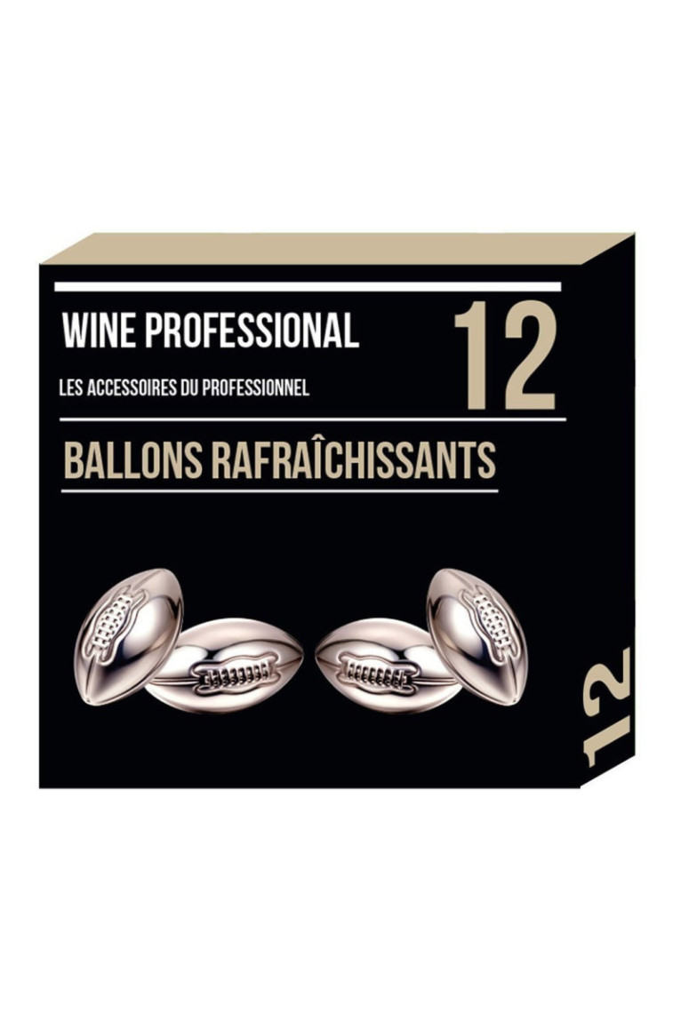 Boîte de 4 ballons refroidisseurs avec un sac tissu - WP12