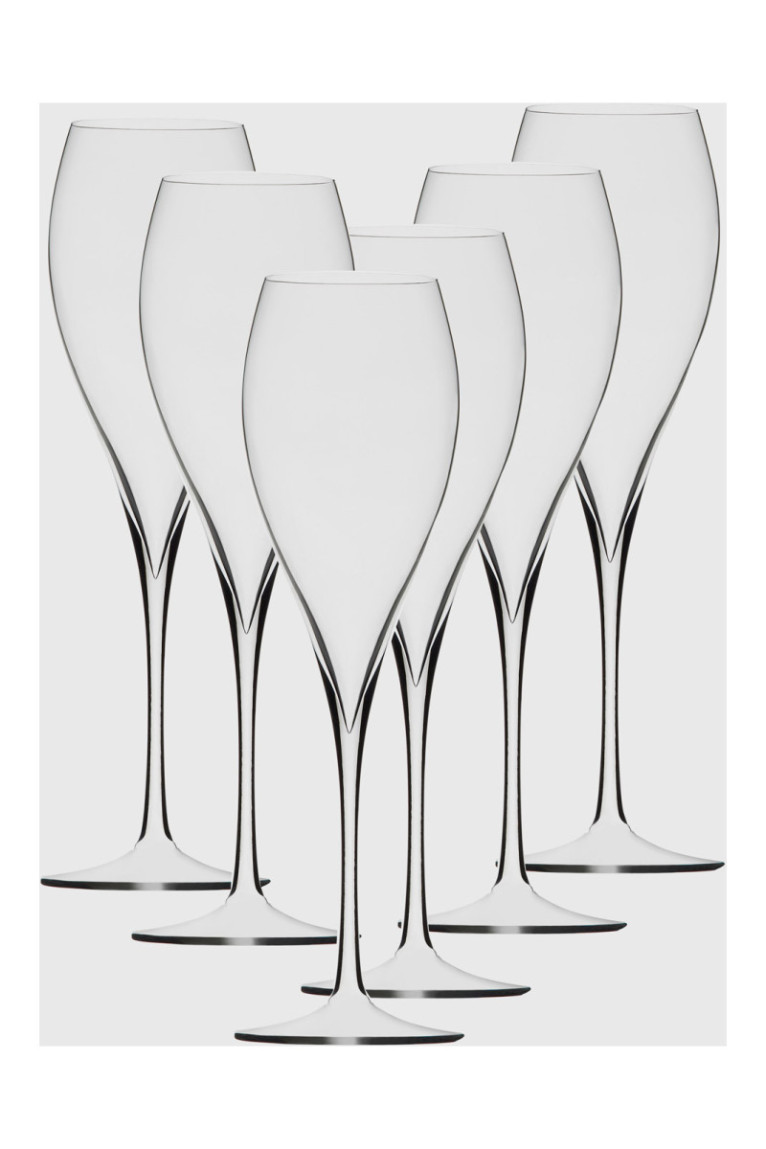 Lot de 6 flûtes - 16cl - Classwine
