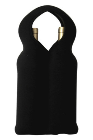 Sac néoprène noir pour 2 bouteilles - Classwine
