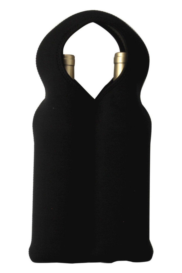 Sac néoprène noir pour 2 bouteilles - Classwine
