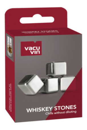 Pierre à whisky lot de 4 Vacuvin - Vacuvin