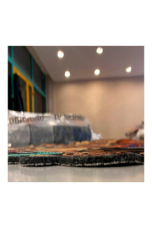 Tapis 40x60cm - Grey / Brown / White / Black