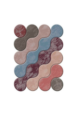 Tapis 50x80cm - Claret Red / Salmon / Powder / Blue / Mink