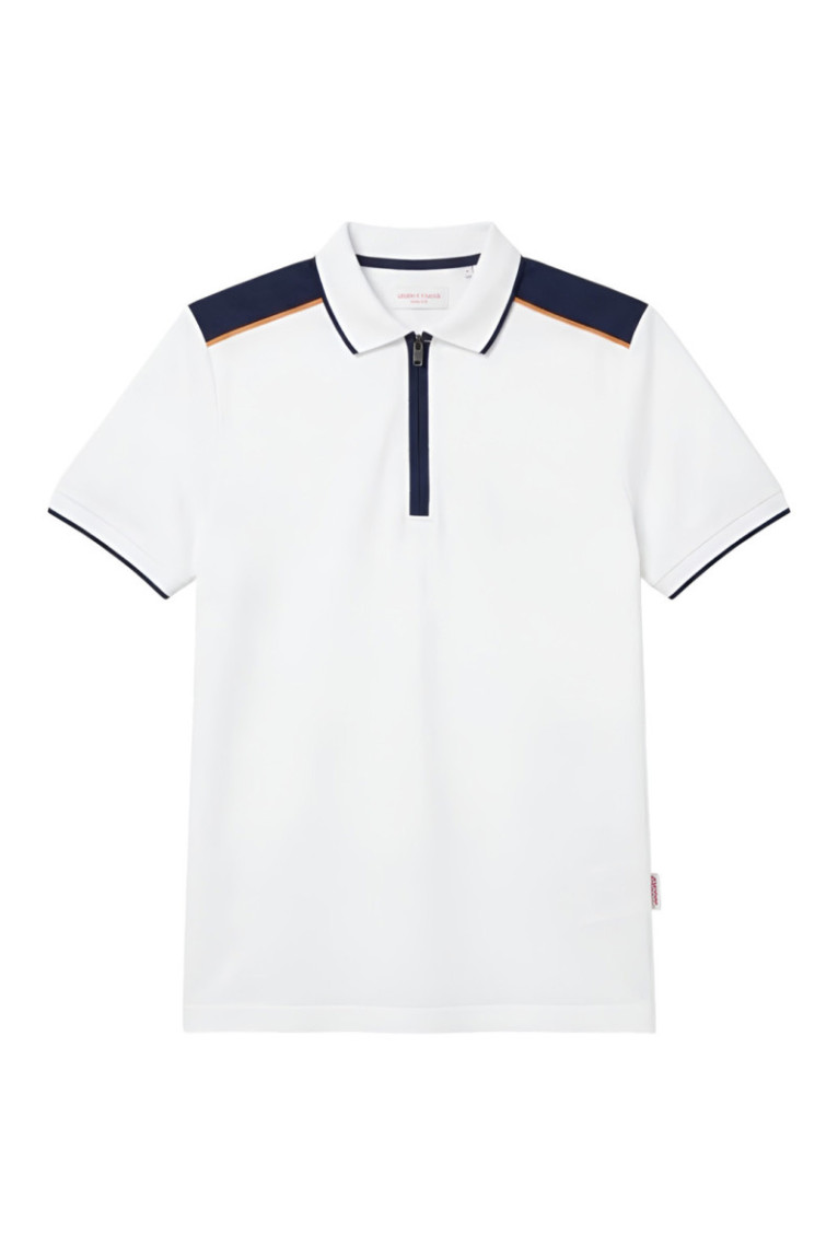 Polo manches courtes Blanc Lee cooper