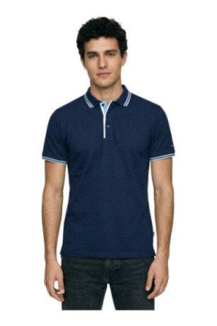Polo manches courtes Marine Lee cooper