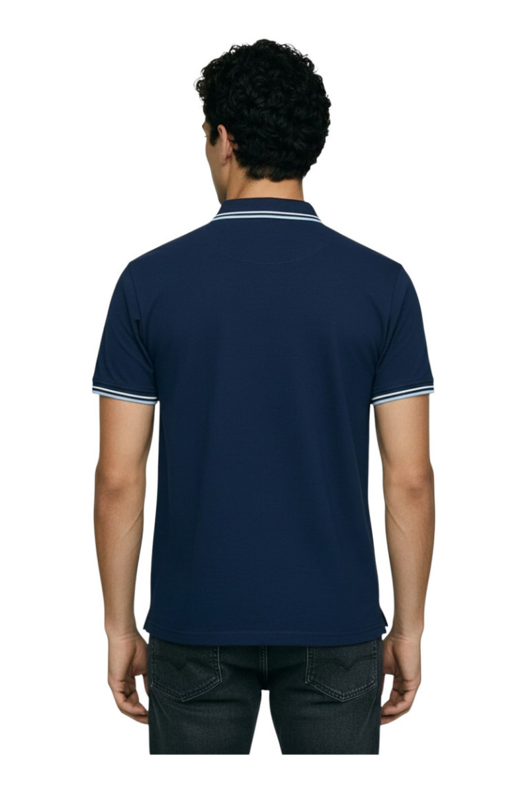 Polo manches courtes Marine Lee cooper