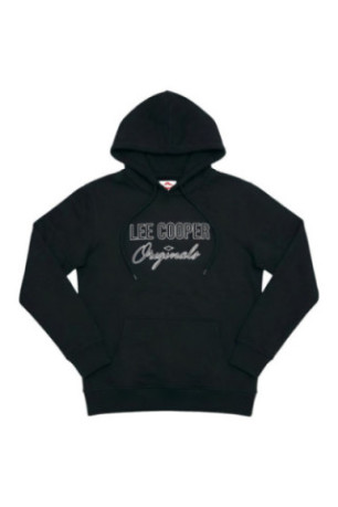 Sweat à capuche Noir Lee cooper