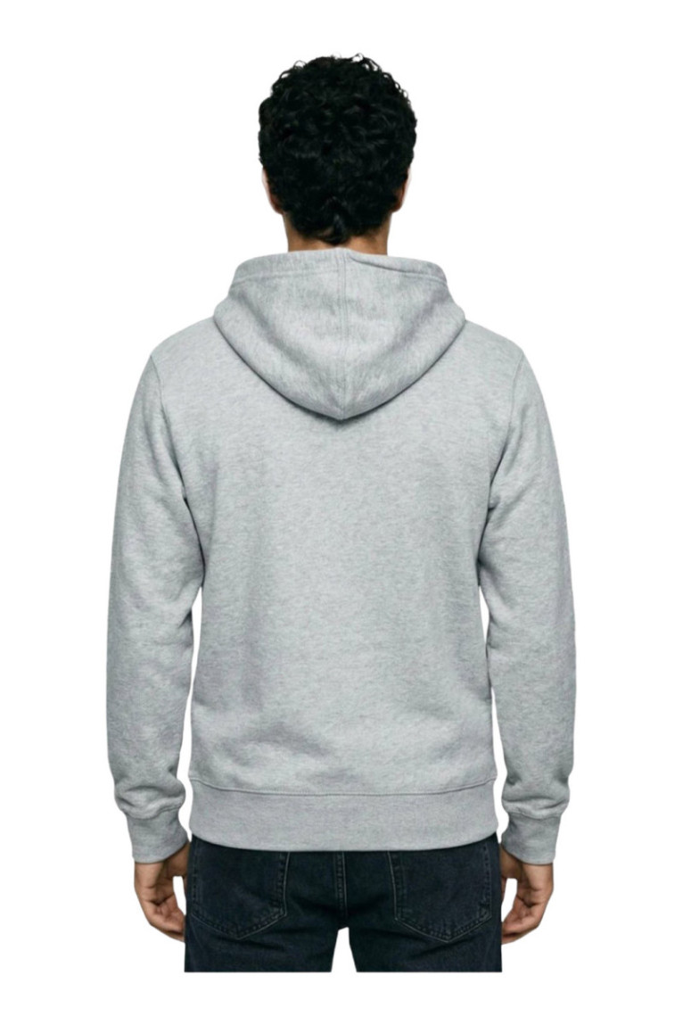 Sweat à capuche Gris Lee cooper