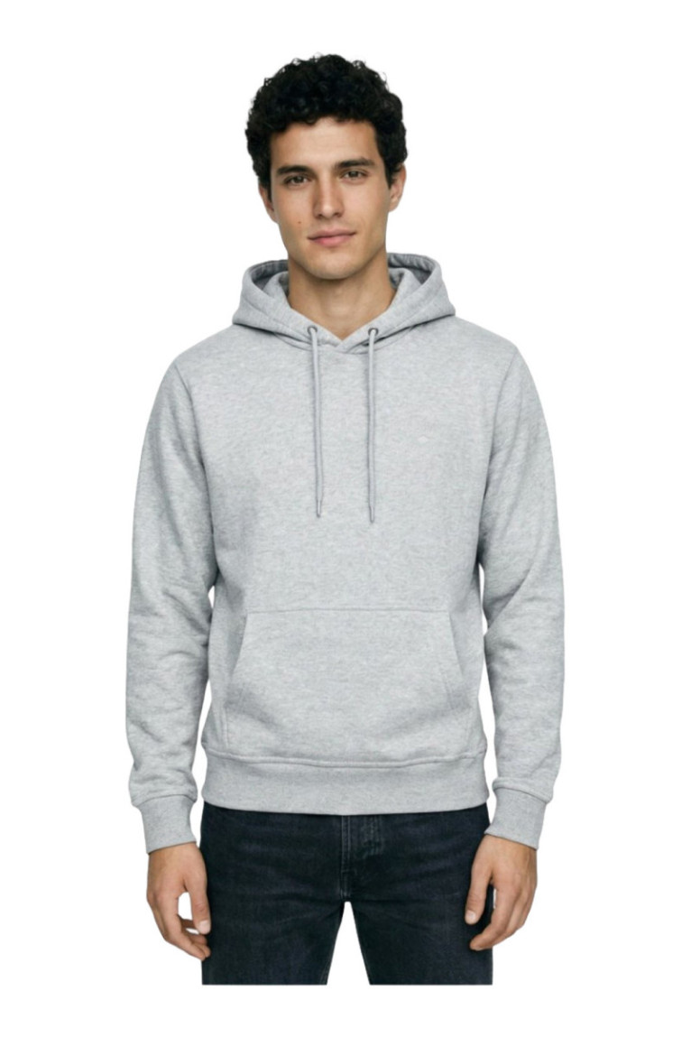 Sweat à capuche Gris Lee cooper