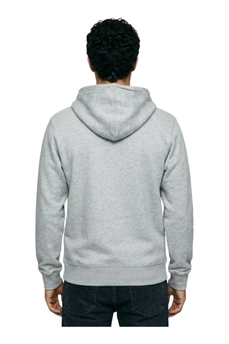 Sweat à capuche Gris Lee cooper