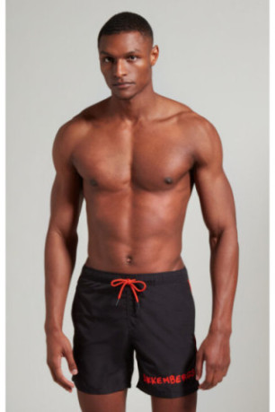 Short de bain print logo Bikkembergs