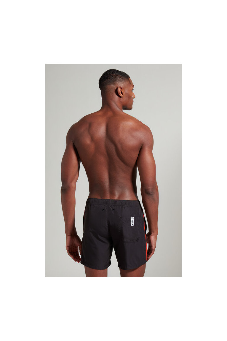 Short de bain print logo Bikkembergs
