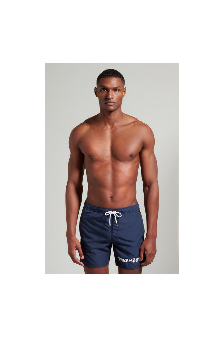 Short de bain print logo Bikkembergs