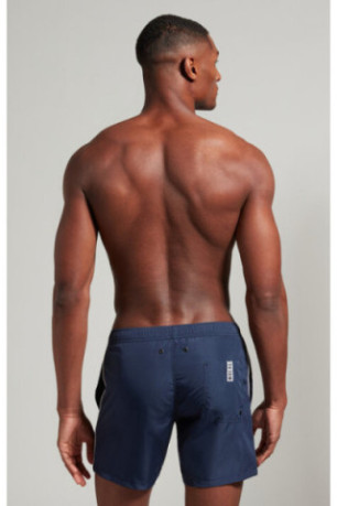 Short de bain print logo Bikkembergs